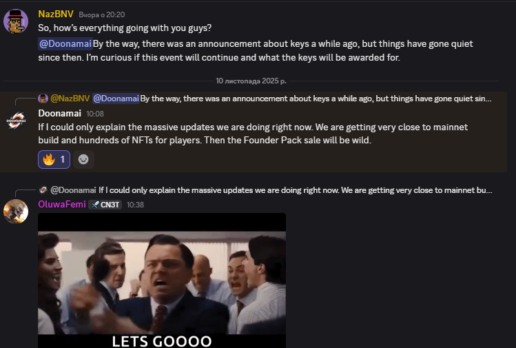 BnvNaz65175's tweet image. I just got an amazing and insightful reply from the @DarkTableCCG  team (@Doonamai) — and it’s fantastic! 😍
Turns out, we’re just moments away from the game’s launch on the @Somnia_Network  mainnet and the release of the Founder Pack NFTs!  @fhemiiii 
#Somnia #DarkTable #NFT