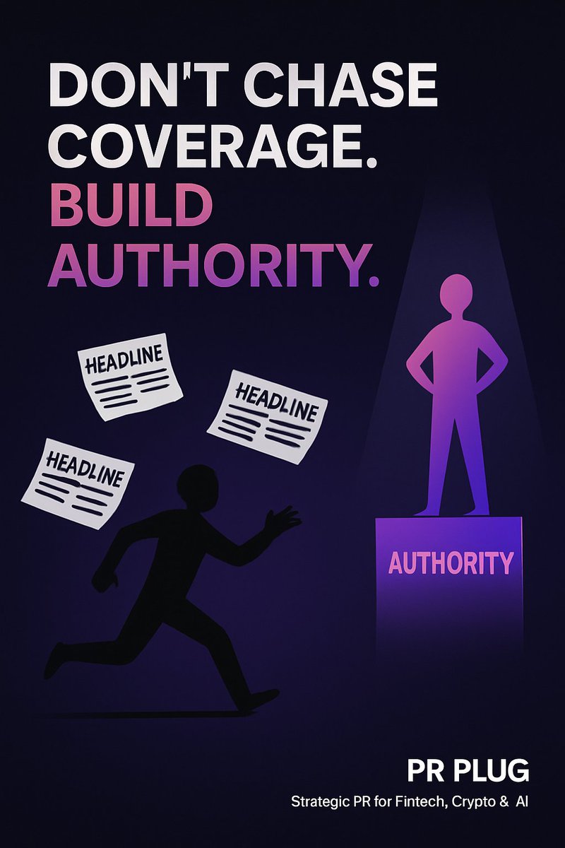 hi_plug's tweet image. 🚫 Stop chasing press coverage.
🏗️ Start building authority.

When your story builds trust, sales and credibility follow.

Book a free chat👉 calendly.com/hi-prplug/30min

🌐prplug.io

#PRPlug #PR #Startups #BrandBuilding #Fintech #Crypto #Forex #AI