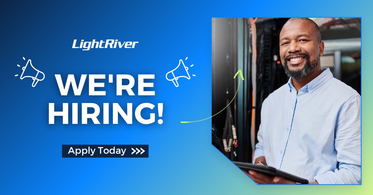 🌟LightRiver is #hiring! We’re looking for talented professionals to join our growing team:

Project Manager – Software Projects (Richardson, TX or Holmdel, NJ)
Factory Built Network Supervisor (Richardson, TX)

Apply today: lightriver.com/careers/#open-…