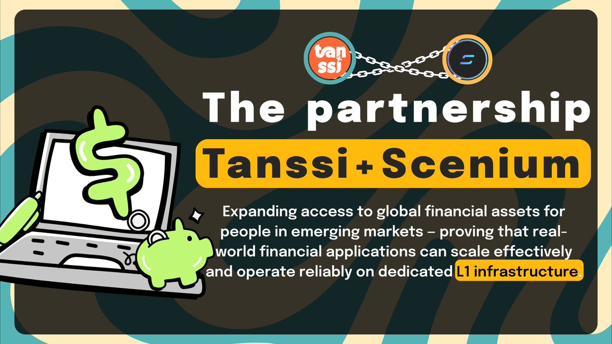 MrDang007's tweet image. GM 
        I’ve been deep into the world of blockchain and fintech lately, and I just came across something that genuinely caught my attention , Scenium launching its own Layer-1 blockchain on Tanssi Mainnet. And honestly, this feels like a big moment not just for the project,…