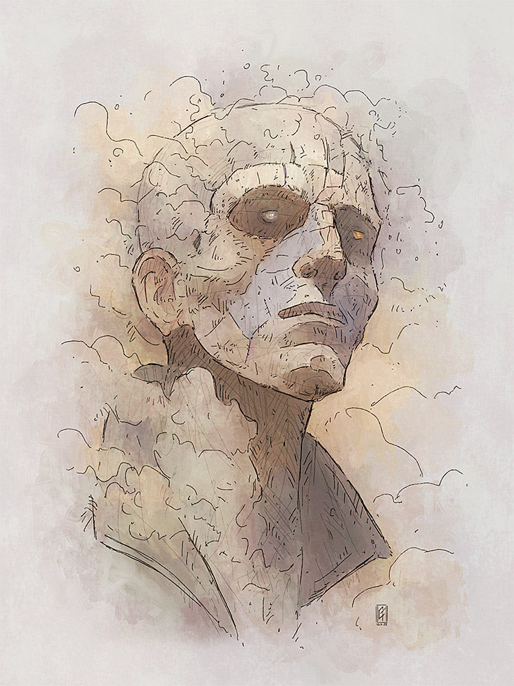 Really enjoyed the last #frankenstein from #guillermodeltoro , the tone, cast and acting was a very good chemistry. So here is a little #sketch while it’s still fresh in my mind. Watch it if it’s not already done.