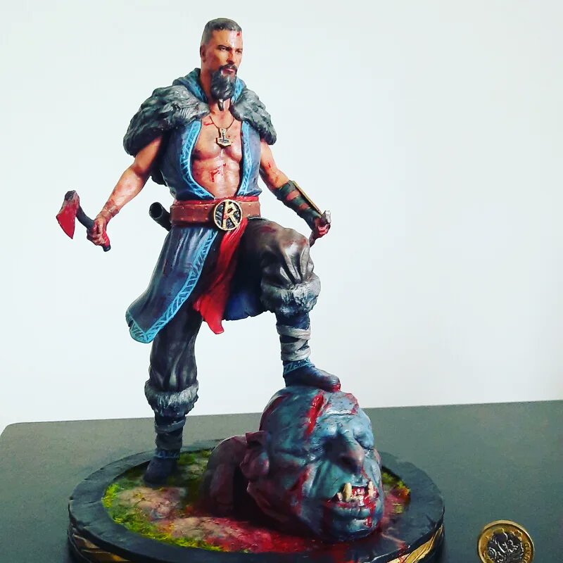 WillsWills16442's tweet image. Rado the Viking , 3D printed figure 
#radotheviking
#printedmodel