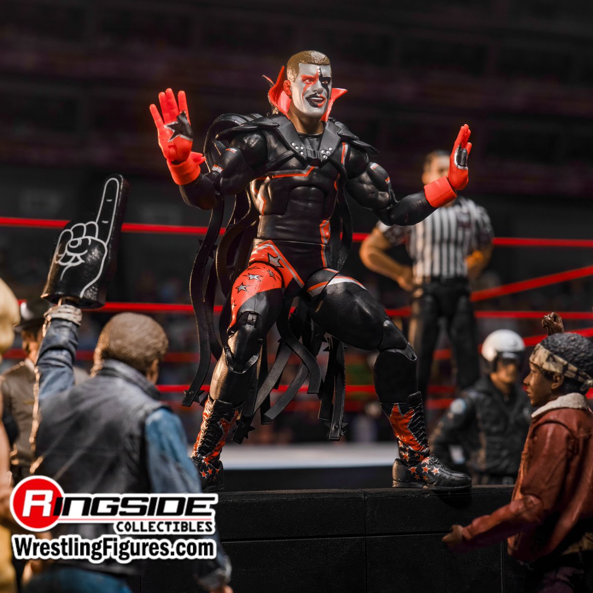 RingsideC's tweet photo. Return to the Showcase of the Immortals with the complete set of four figures from @Mattel @WWE Elite WrestleMania 42!

Featuring Seth Rollins, Stardust, John Cena & Jake “The Snake” Roberts

Collect all 4 figures to Build-a-Figure of Sam Roberts! 

Shop Now ➡️ https://t.co/kOy1frujgo

📷 @KingdomFigure 

#RingsideCollectibles #WrestlingFigures #Mattel #WWE #WWEEliteSquad #WWERaw #SmackDown #WrestleMania #JohnCena #SethRollins #Stardust #JakeRoberts #SamRoberts