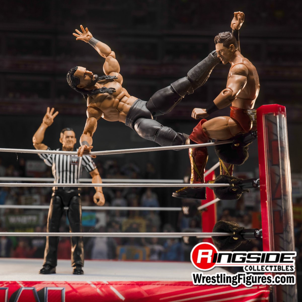 RingsideC's tweet photo. Return to the Showcase of the Immortals with the complete set of four figures from @Mattel @WWE Elite WrestleMania 42!

Featuring Seth Rollins, Stardust, John Cena & Jake “The Snake” Roberts

Collect all 4 figures to Build-a-Figure of Sam Roberts! 

Shop Now ➡️ https://t.co/kOy1frujgo

📷 @KingdomFigure 

#RingsideCollectibles #WrestlingFigures #Mattel #WWE #WWEEliteSquad #WWERaw #SmackDown #WrestleMania #JohnCena #SethRollins #Stardust #JakeRoberts #SamRoberts