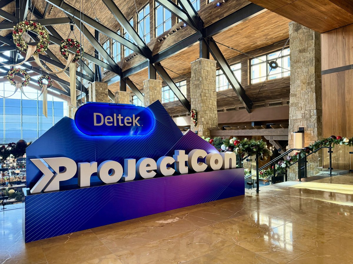 Deltek's tweet image. The wait is over 🎉 #DeltekProjectCon 2025 is finally here! 

We’re over the moon 🌙 to host the Deltek community in Denver for three jam-packed days of learning, networking and fun!
