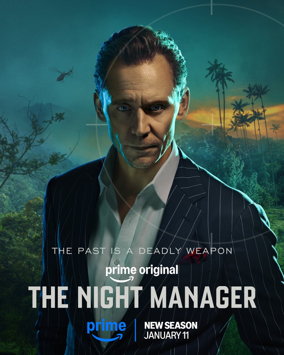 PrimeVideo's tweet image. The truth will find you, one way or another. Watch the new season of The Night Manager starting January 11 on Prime Video.