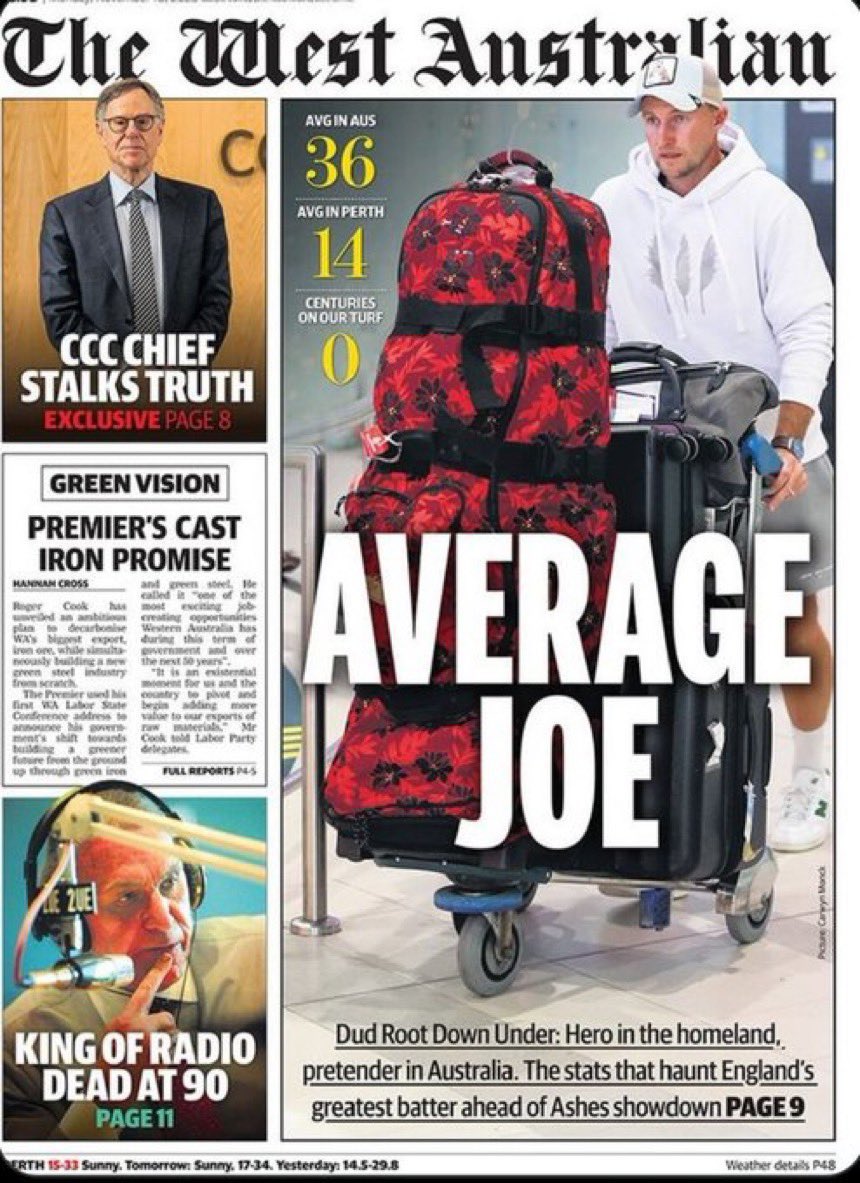 Gloating Australian media revels in the death of 'Bozoball', image size:860x1183