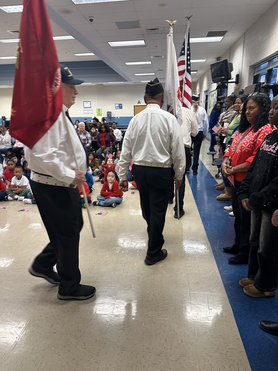 Veterans Day Program at Hendricks Elementary School