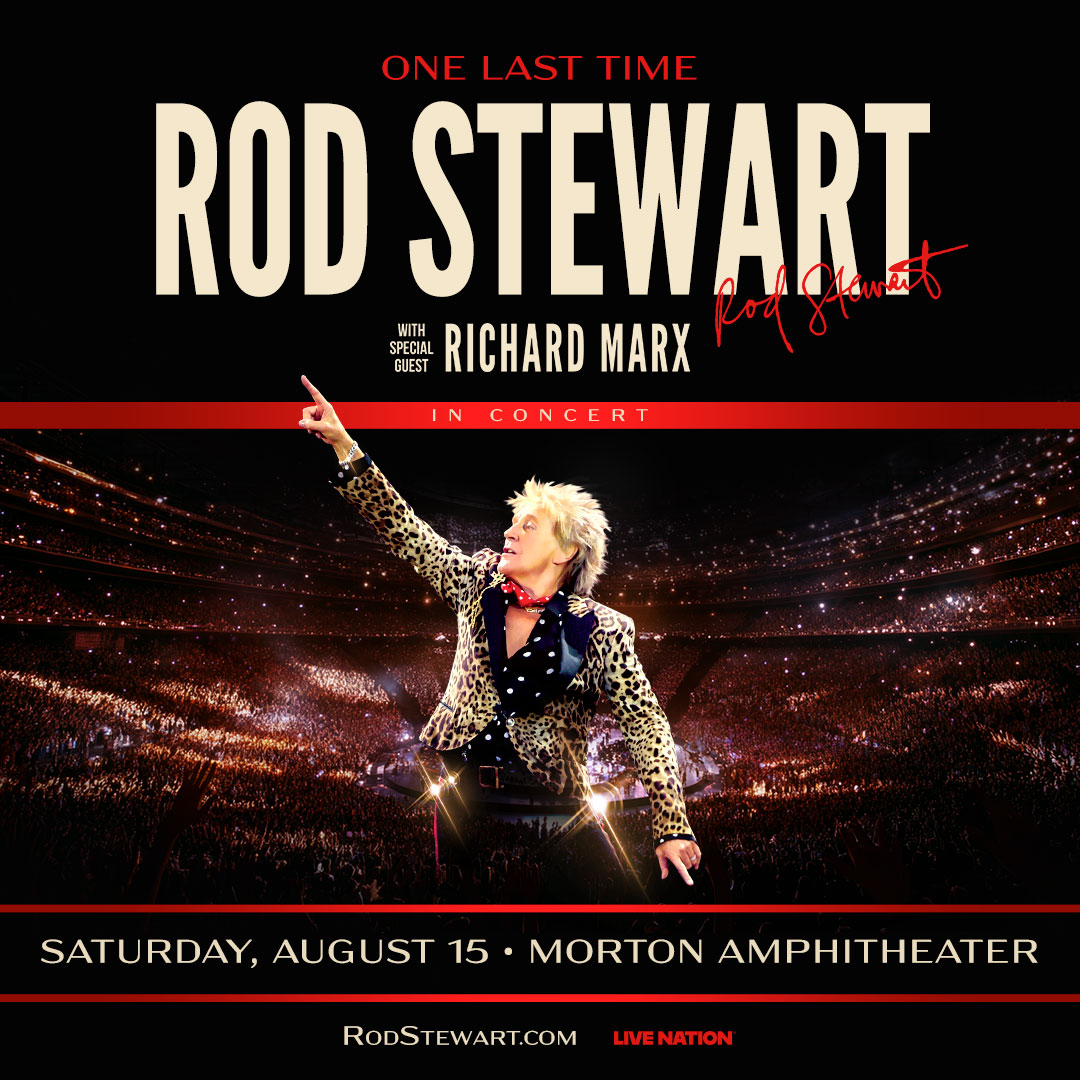 993TheEagle's tweet photo. Tune in this week for the keyword for your chance to win tickets to Rod Stewart at the Morton Amphitheater—Kansas City’s newest outdoor venue! The event also features Richard Marx, adding even more star power to the night. Tickets go on sale Friday, November 14, 2025, at 10 a.m. https://t.co/9mQlmq9XCs