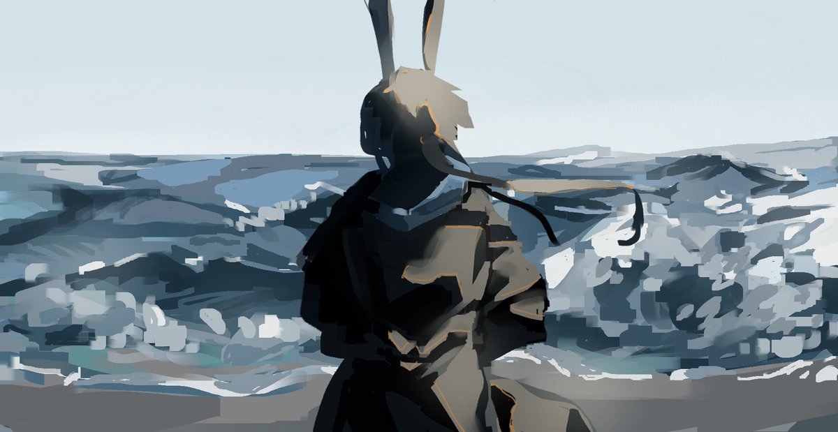 Inspired by a painting I saw