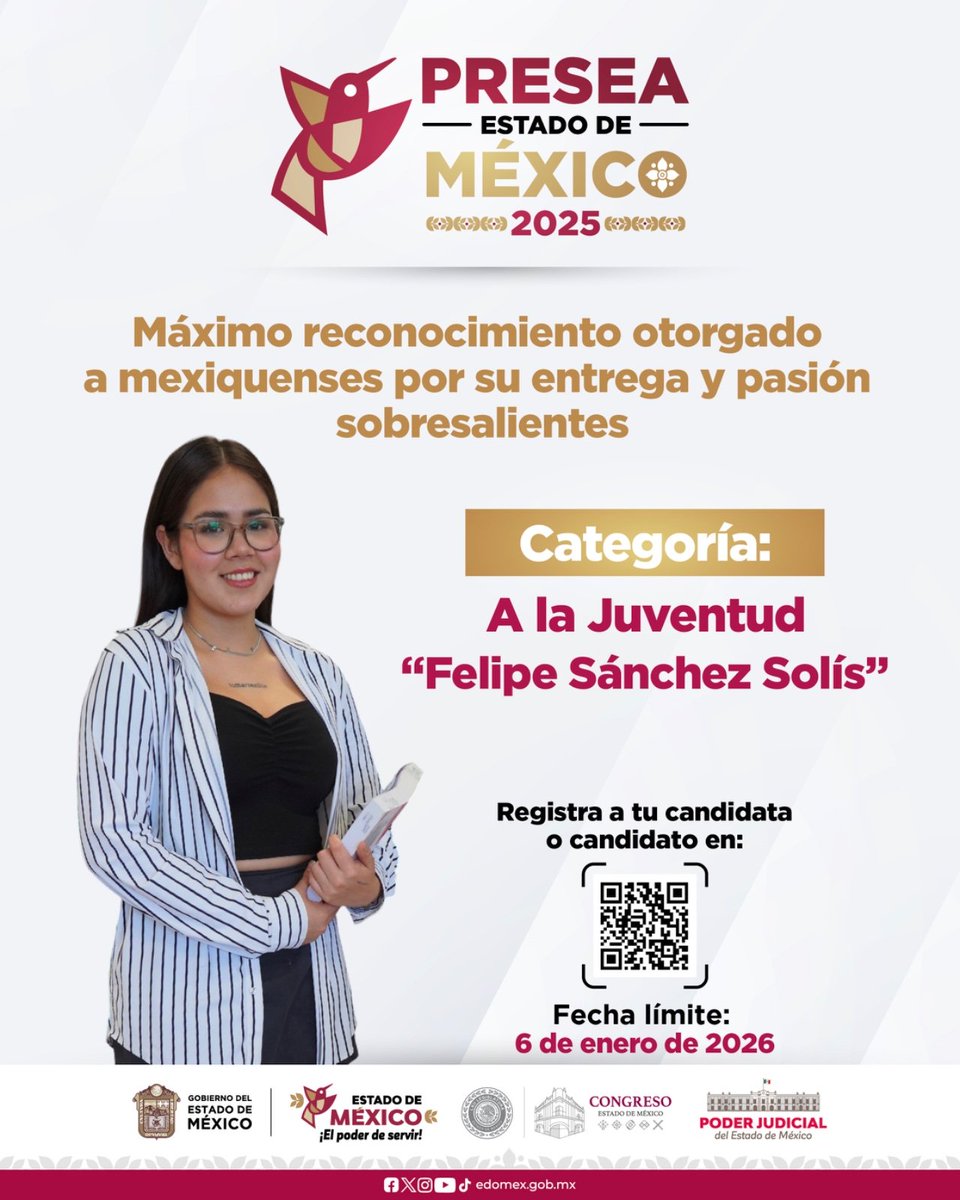 DGPCCA_Edomex's tweet photo. Las y los jóvenes mexiquenses son el motor del cambio. Si realizas proyectos que impulsan el progreso de tu comunidad, regístrate para obtener la #PreseaEdoMex2025. Participa en: https://t.co/wdAYARpxm5 #ElPoderDeServir https://t.co/vSQtSxMN3I