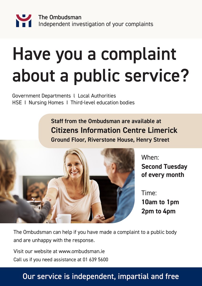 Ombudsman's Office tweet media