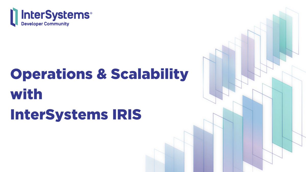 InterSystemsDev's tweet image. 🚀 At #Ready2025, we explored how #InterSystemsIRIS streamlines the journey from building your business application to running it in a highly available, scalable, and easily maintainable environment.

Watch this #video to discover:
✅ How recent advancements and upcoming features…
