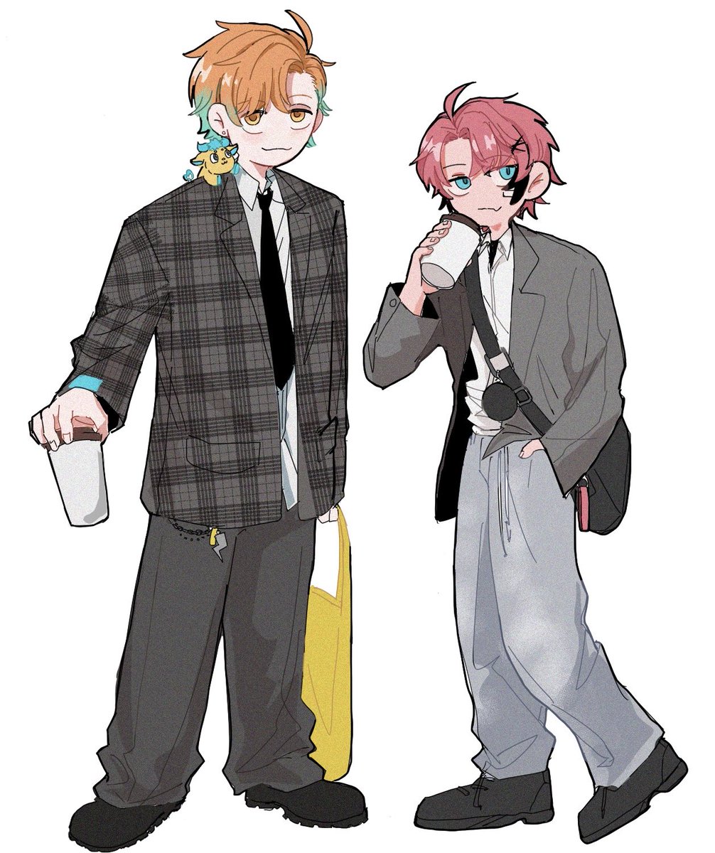 n_kakuzo's tweet image. 🧡🩶🩷