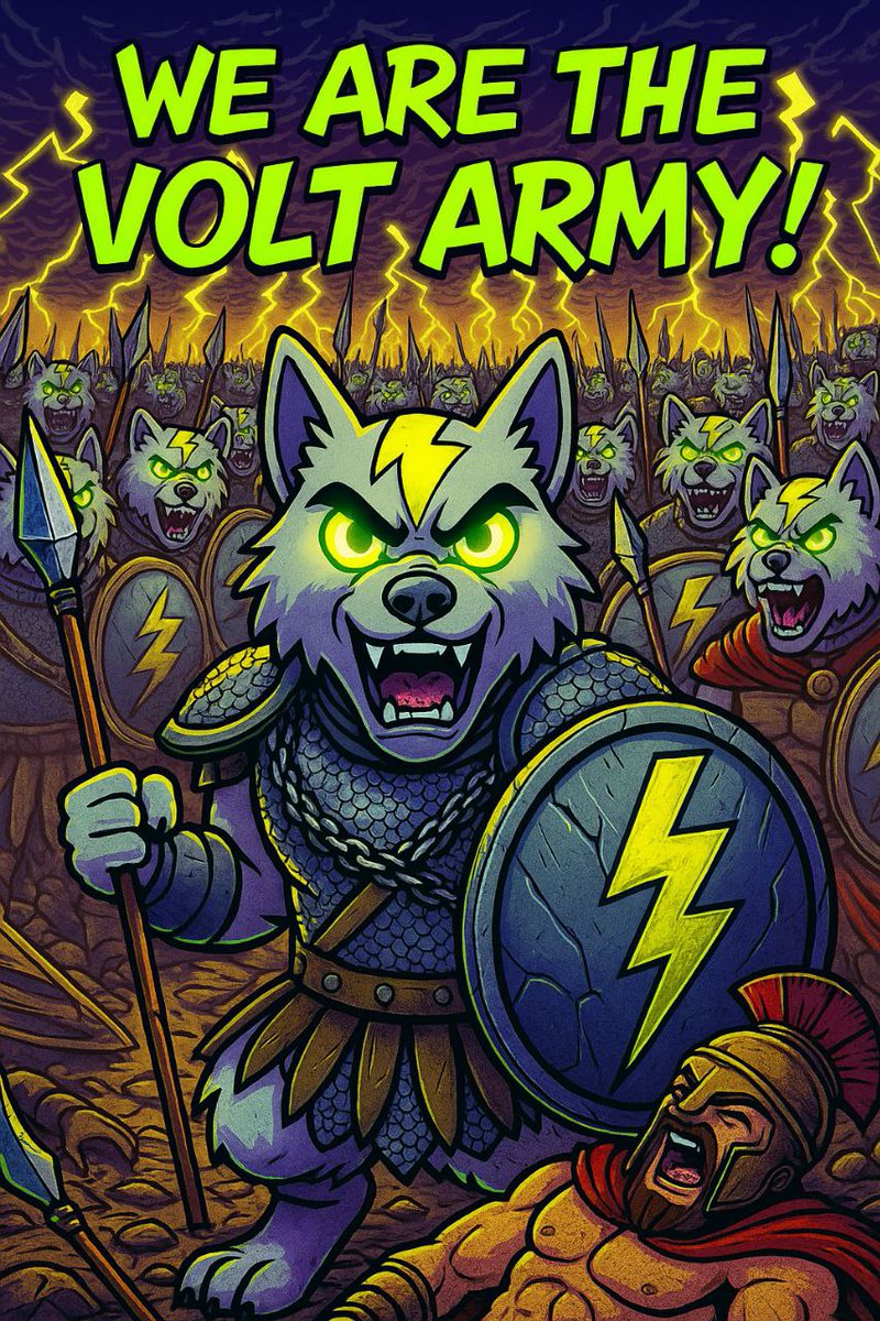 AlbertEJackson2's tweet photo. @VoltInuOfficial Pull up and Volt with us! 🐉⚡️$VOLT https://t.co/Jt8VrVQilJ