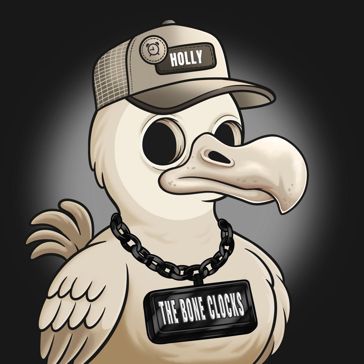 sjf_keef's tweet photo. still cranking away.  two of the newer ones:  the Bone Clocks dodo and the Name of the Wind dodo.  @WellReadDodos https://t.co/APxnsFgmTW