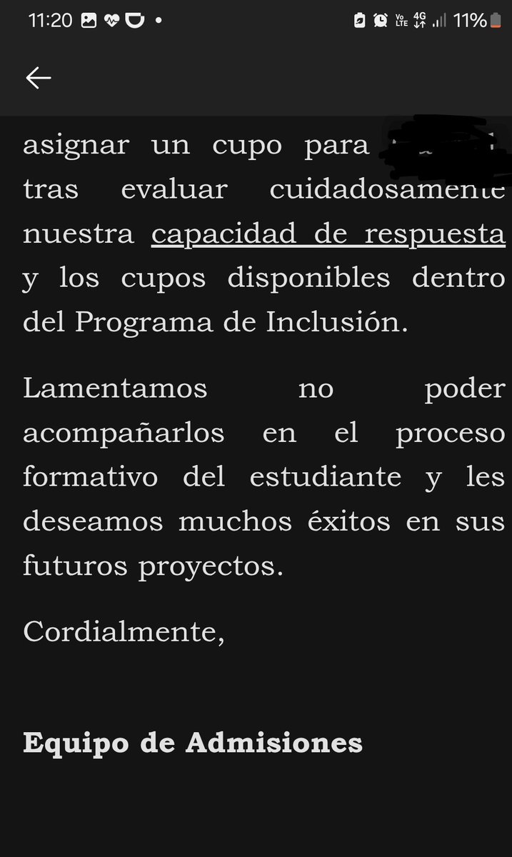 Soni1126's tweet photo. @Educacionbogota Quisiera saber con que articulo tiene derecho un colegio privado para cerrar las puertas a un niño con autismo, cual es el artículo que los cobija. Es increíble como niegan el derecho a la educacion https://t.co/XO5YrNBsGK