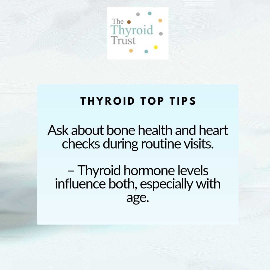 #Talk Thyroid
Learn More here: thyroidtrust.org