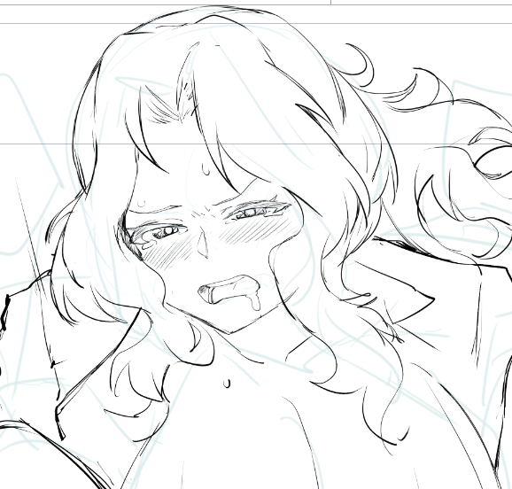 本当はきゅるるんって感じのカワイイお顔を書きたいのですが、なんか、大半のコマが困ったような顔してるのちょっと、よくないかもしれないですね🥸 