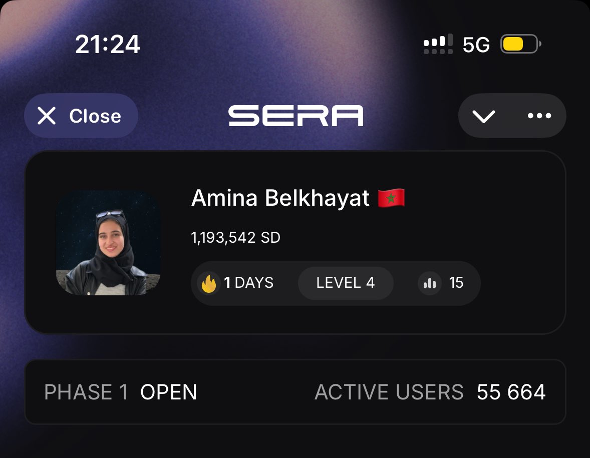 space_darija's tweet image. #SERASpace 
Bonjour à tous! 
Je participe toujours à la compétition #Seraspace pour représenter le Maroc 🇲🇦 dans l’espace 🚀 
La phase de VOTE approche à grands pas mais avant il faudrait s’inscrire sur l’interface Seraspace: 
1- Installez Telegram 
2- Cliquez sur ce lien :…