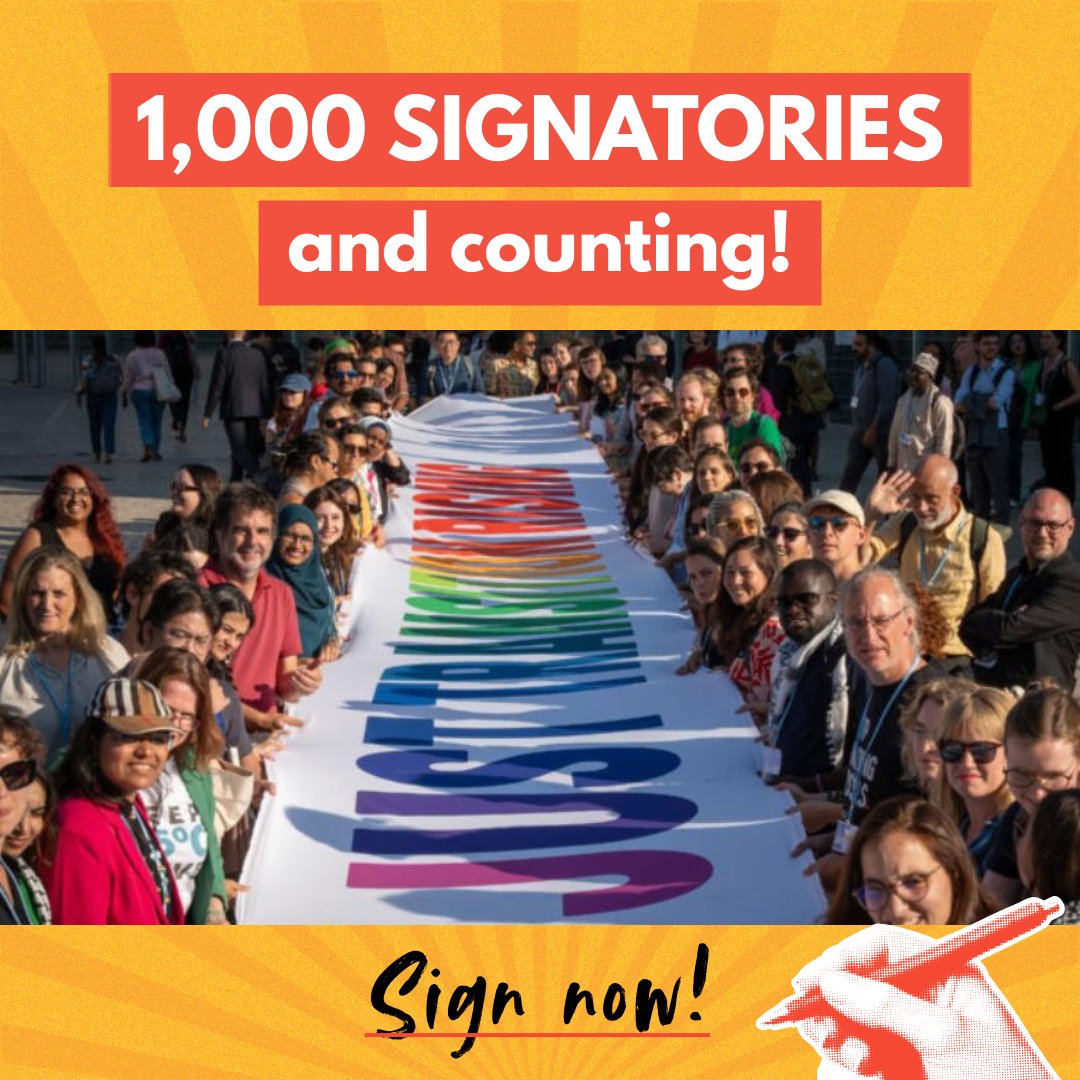 CANIntl's tweet image. 🚨 1,000+ orgs from over 100 countries tell #COP30 governments: 

stop treating climate action like a numbers game and make a #JustTransition happen.

Put people before profit.

climatenetwork.org/2025/11/10/100…

#JustTransitionRising #BAM