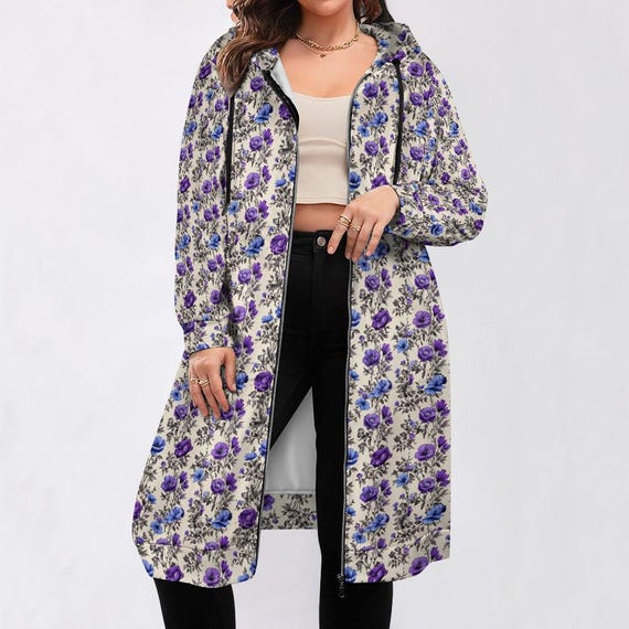 KylieYIAH's tweet image. Lavender Blue Floral Long Hoodie, Women's Full Zip Sweatshirt Dress, Cottagecore Aesthetic Jacket, Botanical Print Cardigan, Cozy Gift by FreyjasAlchemy: 32.60 USD

Wrap yourself… dlvr.it/TPBGNG #FloralFashion #CottagecoreStyle #BohoChic #FashionInspiration #CozyOutfits