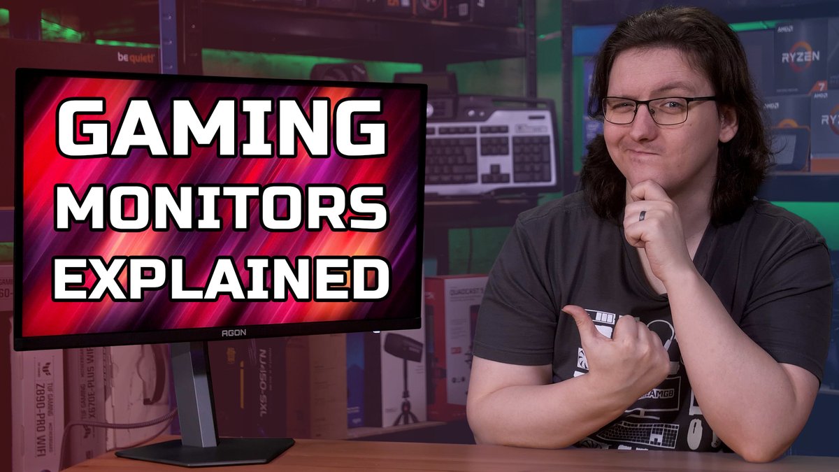 TechTeamGB's tweet image. What Makes A Gaming Monitor Good? youtu.be/ac0cqUV42SY