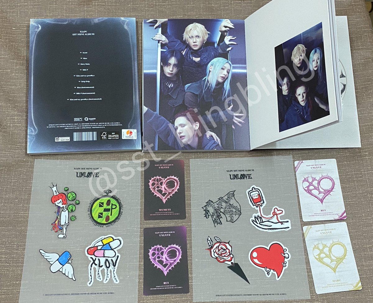 sst_blingbling's tweet photo. Unboxing ❤️‍🔥
💽XLOV 1st MINI ALBUM [UXLXVE] Preordered 
I love these groups photos so much 🥹🪓👱🛗🛏️🪞💐☕️

#XLOV #엑스러브 #I_WILL #XLOV_I_WILL #UXLXVE #XLOV_UXLXVE https://t.co/SQB5HL9Vpb