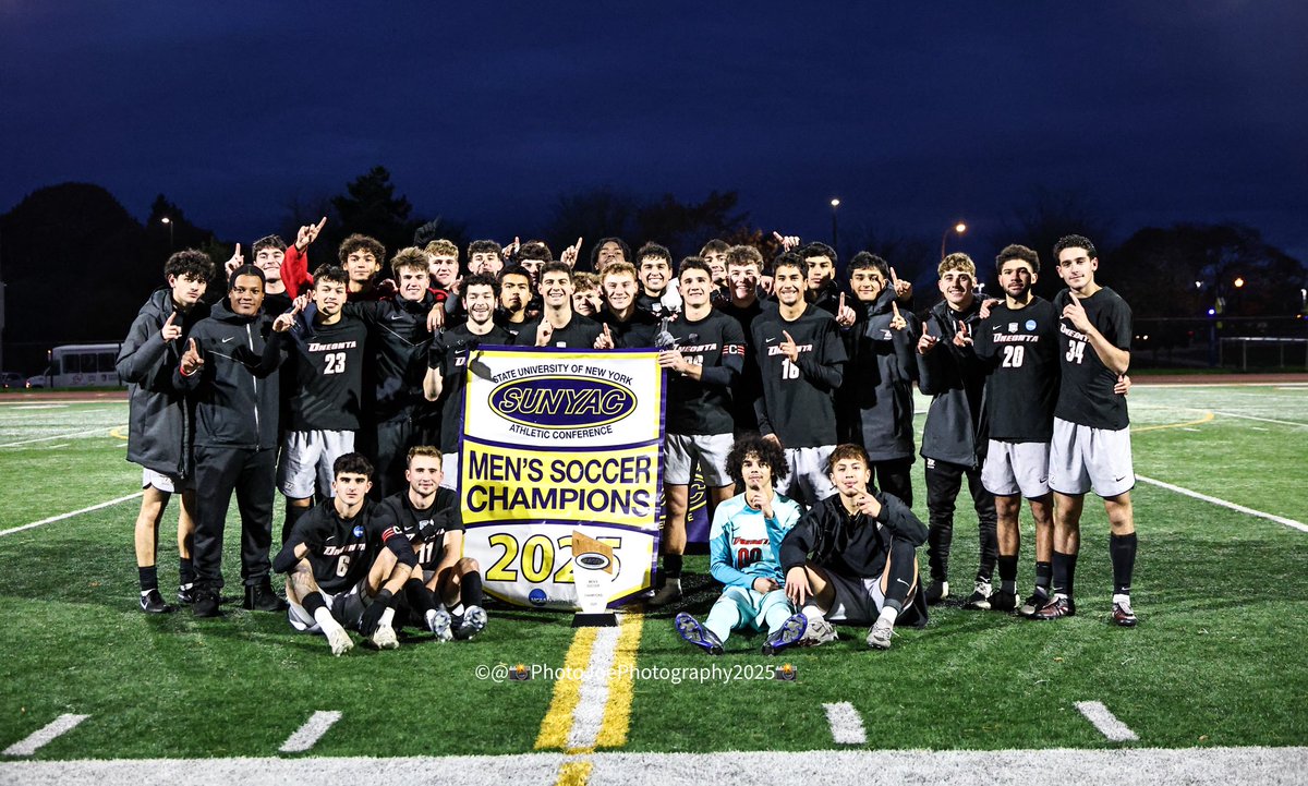 A massive congratulations to former Patriots Zach Rabadi and Erik Popp, along with the rest of <a href="/RedDragonSports/">Oneonta Red Dragons</a> soccer on capturing the SUNYAC Title and an NCAA Tournament berth!!