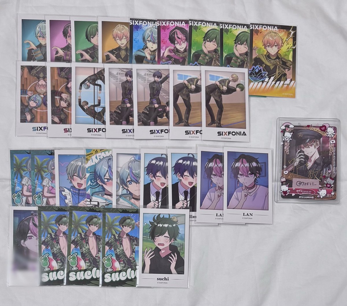 725il_'s tweet photo. ［交換] チェキ風カード

譲)画像1枚目参照
求)🍍(画像2枚目参照)

3弾は同弾との交換のみ

初回の方はプロフ必読
郵送交換希望

検索からもお気軽にお声掛けください

#シクフォニグッズ交換 https://t.co/MZD8JQXaod