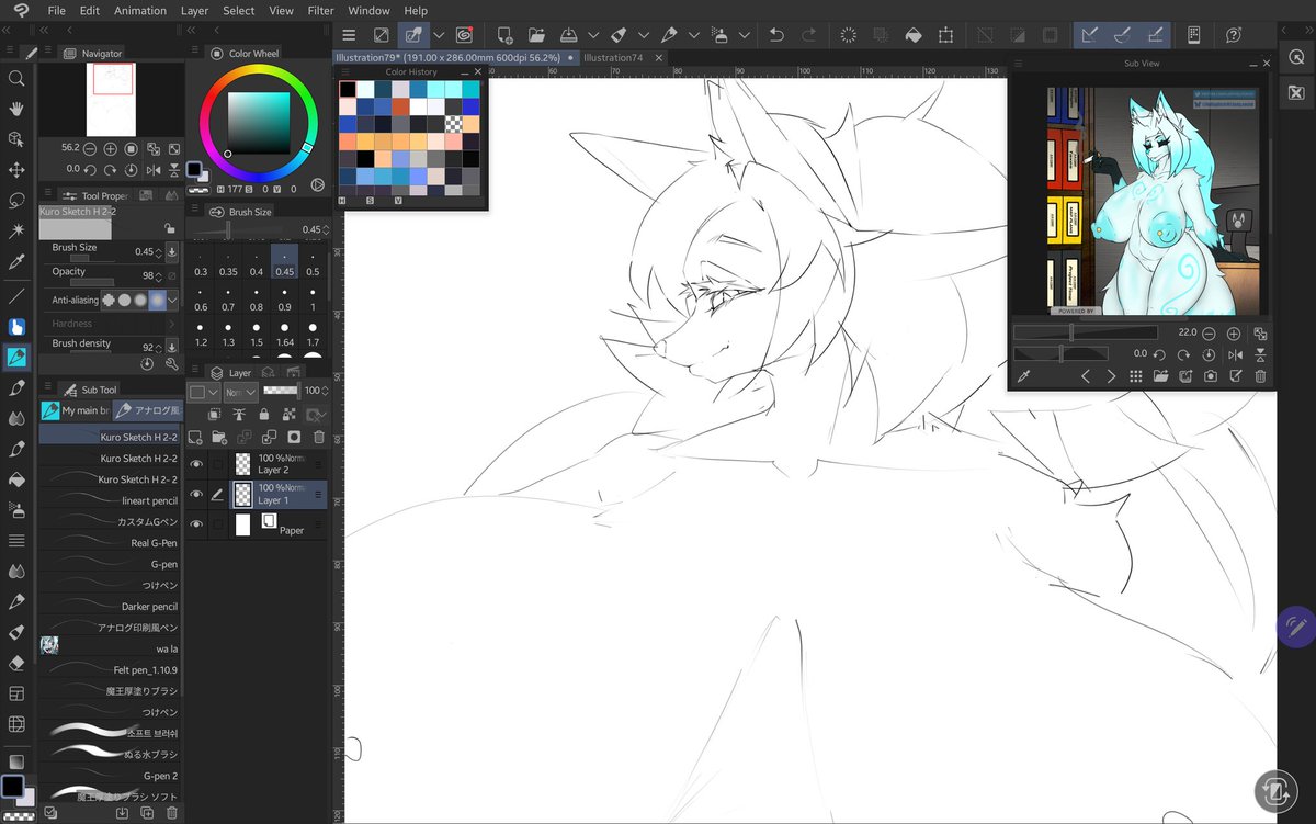 Deep_pier's tweet image. patreon art sketch