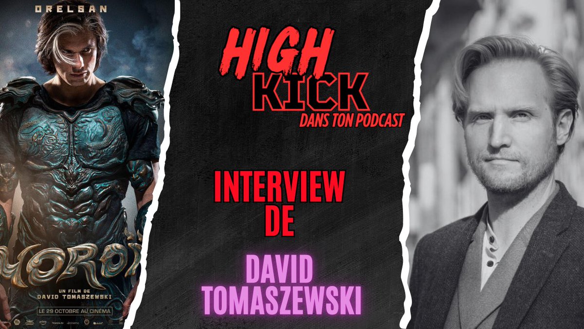 Demain à 18h sur YouTube, on reçoit David Tomaszewski, le réal de YOROÏ 🔥🔥🔥

👉 youtube.com/@highkickdanst…
