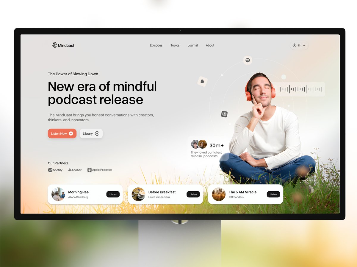 FozlayRabbee's tweet photo. Podcast Website Design-based on framer.

#Website #podcast #UIUXDesign #framer https://t.co/26RLppqy7E