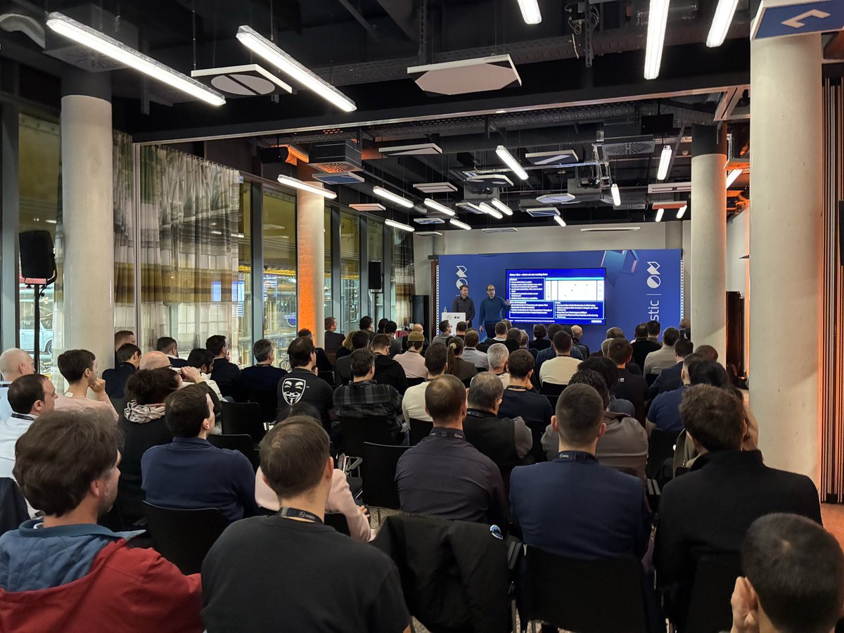 ITKnowledgeBnk's tweet image. Had a great time at #ElasticON Munich at MotorWorld! Amazing talks, great people, and inspiring conversations with the Elastic team and partners like ebcont, SecuInfra, Securix, SVA &amp;amp; Tines.

#ElasticON #Elastic #Networking #TechEvents #Munich #ITKnowledgeBank