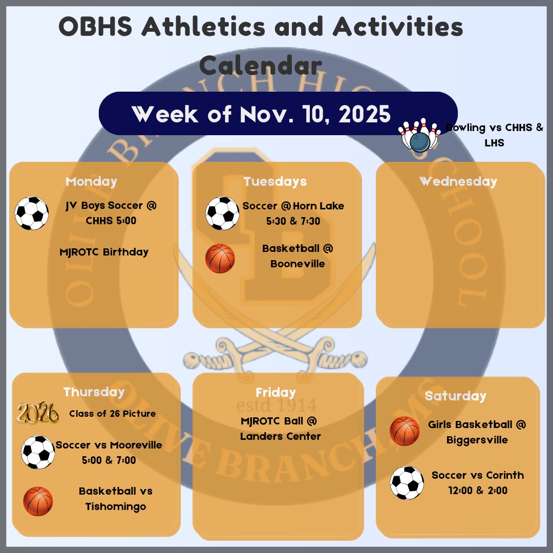 OBHSQuistors's tweet image. What&apos;s Happening at OBHS this week #OBPride