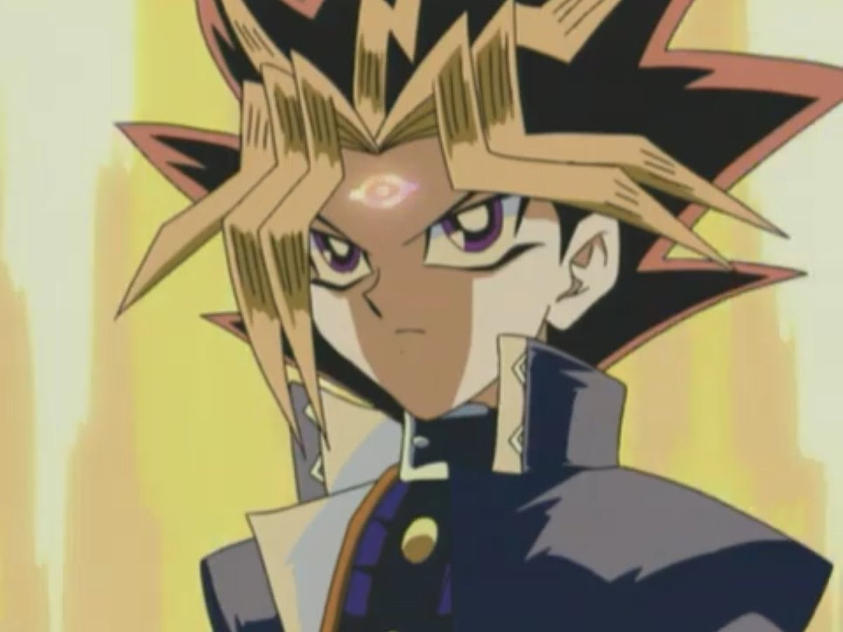 carbeeDM's tweet image. "Charizard, use flamethrower"
Atem, at the start of the series: "this guy is a sore loser.... luckily my millenium puzzle protects me from all attacks."