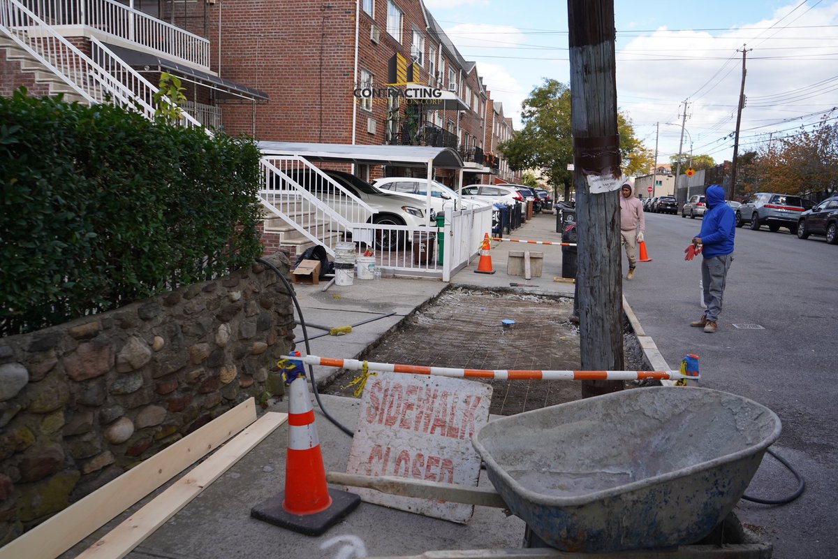htcrcorp's tweet image. #HiTechContracting #HTCRCorp #NYCSidewalk #SidewalkViolationRemoval #DOTViolationRemoval #ConcreteSidewalk #4000PSIConcrete #BrooklynContractor #NYCContractor #BathBeachBrooklyn #ConcreteRestoration #SidewalkReplacement #NYCConcrete #BrooklynSidewalk #SidewalkExperts