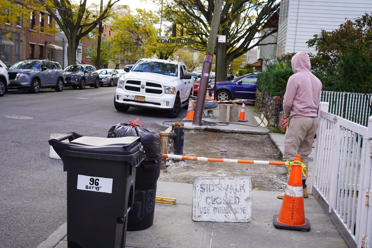 htcrcorp's tweet image. #HiTechContracting #HTCRCorp #NYCSidewalk #SidewalkViolationRemoval #DOTViolationRemoval #ConcreteSidewalk #4000PSIConcrete #BrooklynContractor #NYCContractor #BathBeachBrooklyn #ConcreteRestoration #SidewalkReplacement #NYCConcrete #BrooklynSidewalk #SidewalkExperts