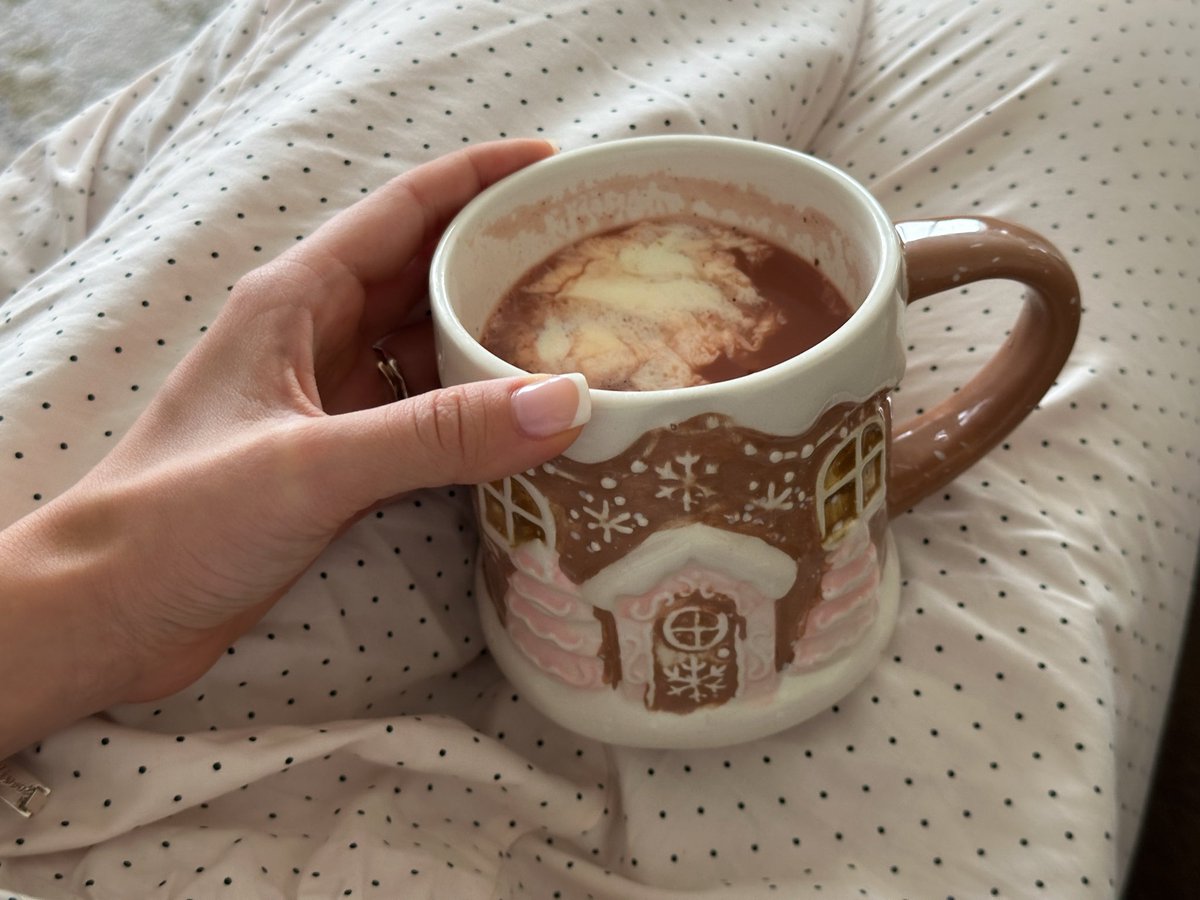 gingerbread house mug is back