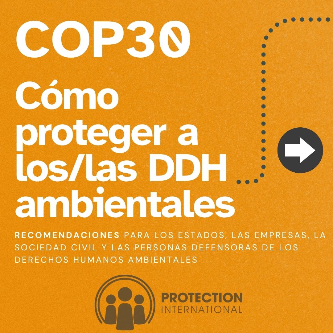 ProtectionInt's tweet photo. Hoy comienza el único foro multilateral del mundo dedicado a la toma de decisiones sobre el cambio climático - #COP30

Guarda estas #recomendaciones sobre cómo proteger a lxs DDH ambientales 🌎 #Mutirão 

👉https://t.co/GVGICn41H4 https://t.co/mFzJVshuI2