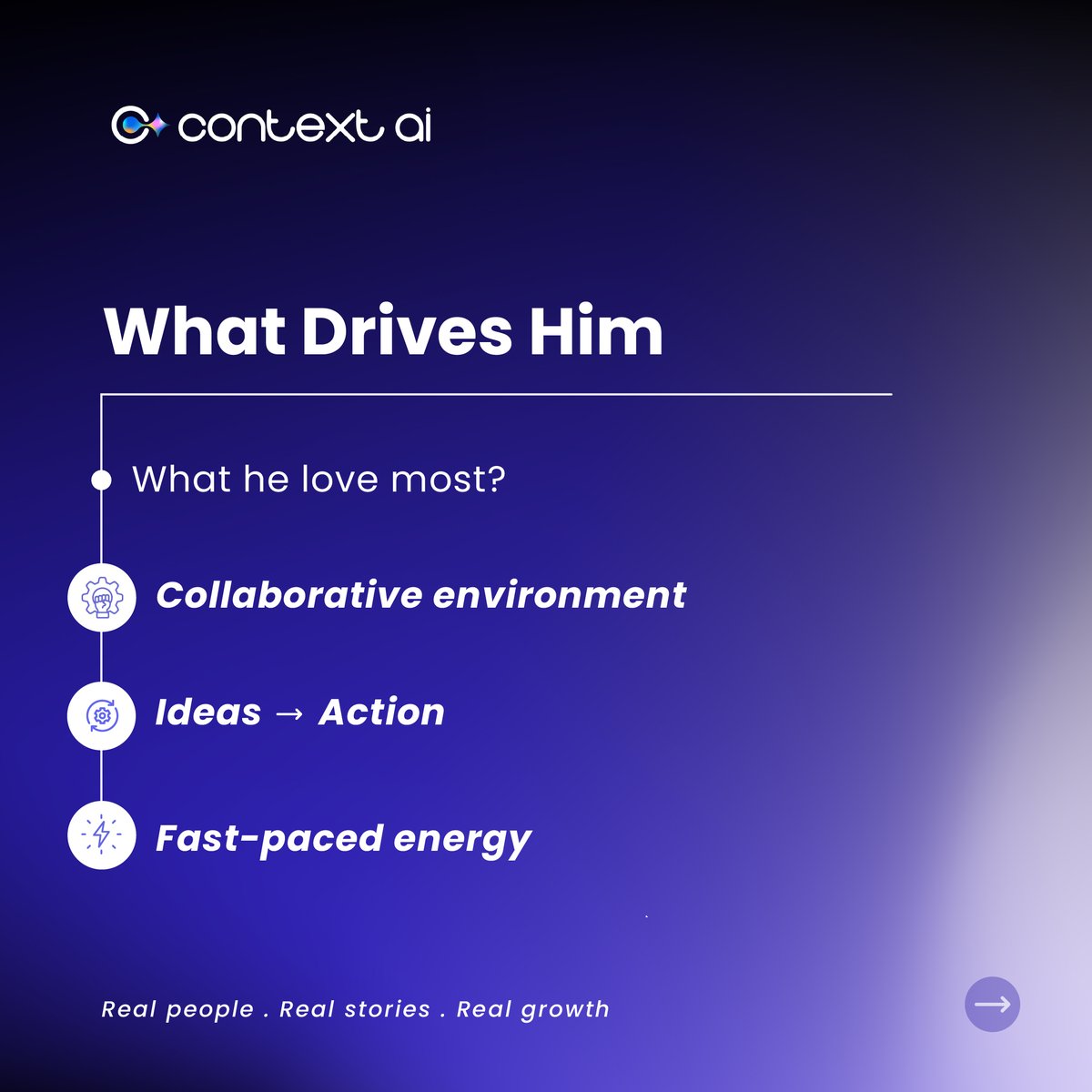 ContextQa's tweet image. 🚀Employee Spotlight: Viraj Sutar, Digital Marketing Executive!🚀

We&apos;re building a culture at ContextAI that empowers people to innovate, grow, and drive real impact. That&apos;s how we redefine QE.

Connect with Viraj: linkedin.com/in/viraj-sutar…

#EmployeeSpotlight #ContextAI