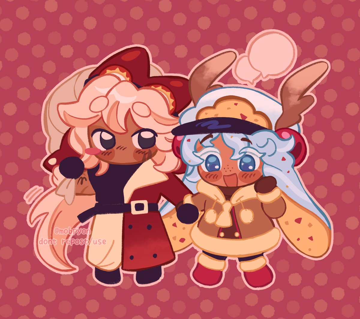 their friendship means a lot to me,,
#stollencookie #strawberrycreamcookie
