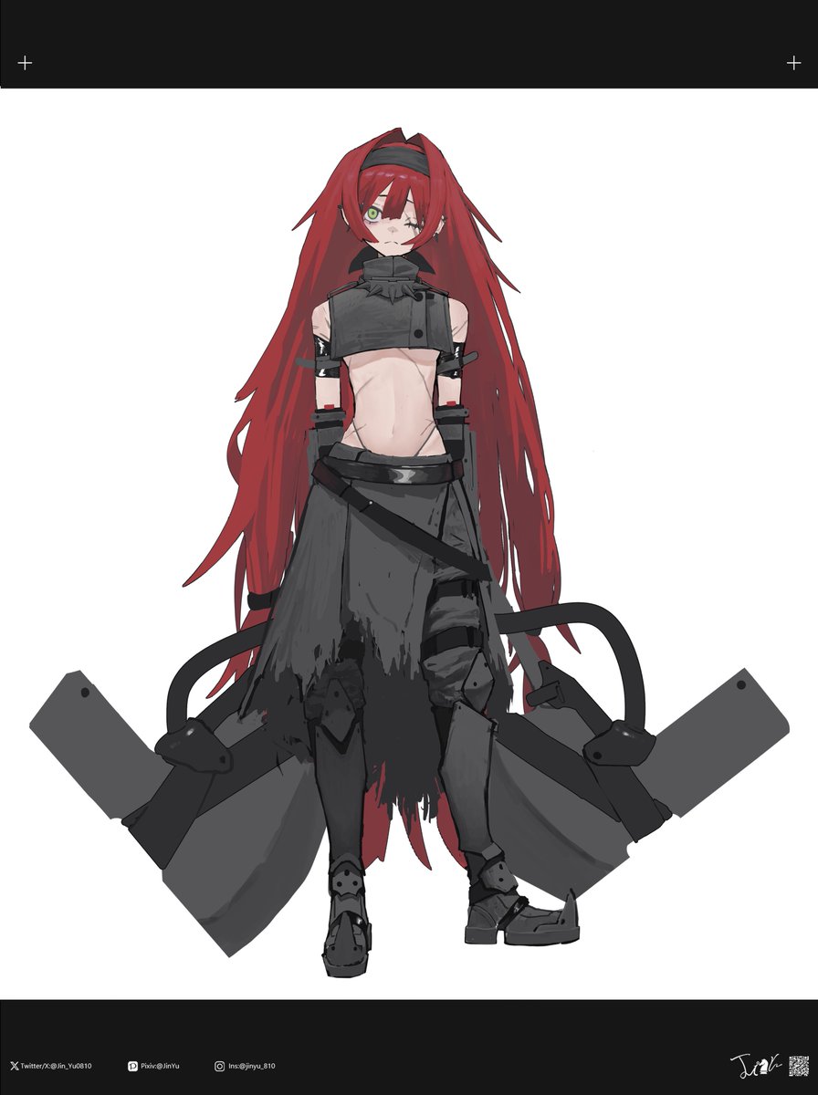 🐦‍⬛⬛️🟥🪓

#OC #originalcharacterart