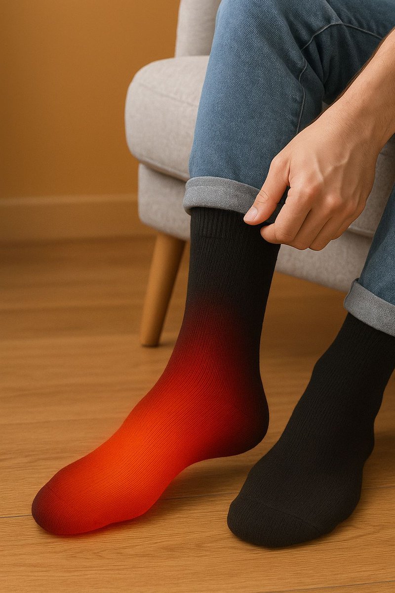 RaccTTV's tweet image. Best thing about it getting down to freezing temps: THERMAL SOCKS. Best. Investment. Ever.