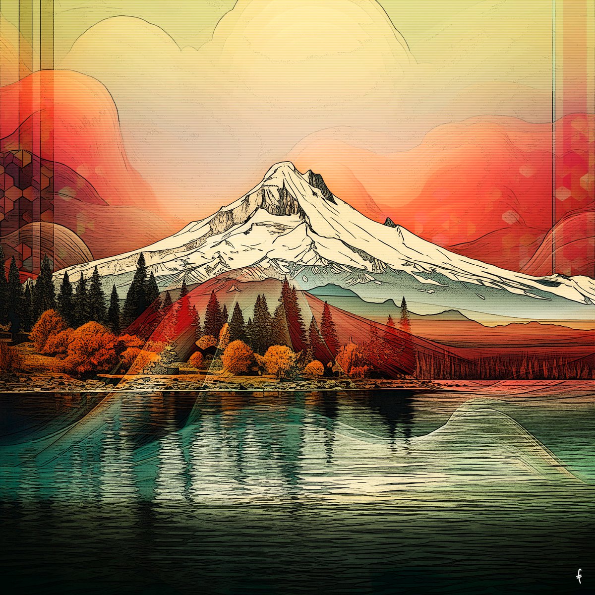 GM! 🏔️

“A Trip to Mount Hood”
(available on secondary)