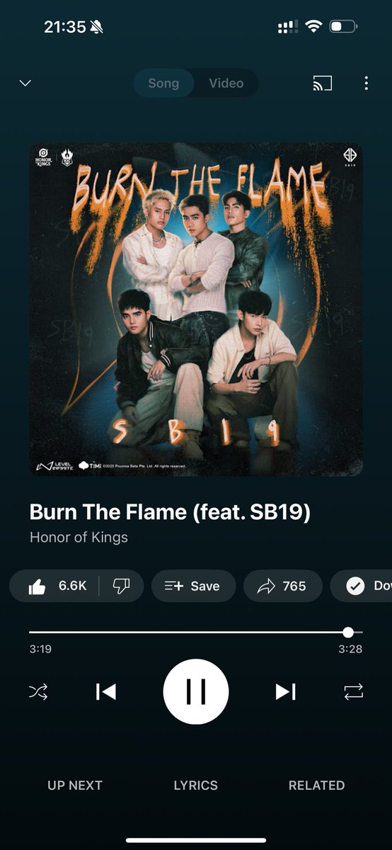 Yun pong 250 na A'TIN mag mass streaming na po tayo. ASAP

<a href="/SB19Official/">SB19 Official</a> #SB19 
#BurnTheFlameSB19 
#SB19xHoK #HonorOfKings 
<a href="/HonorOfKings/">Honor of Kings</a> <a href="/HoKEsports/">HoK Esports</a>