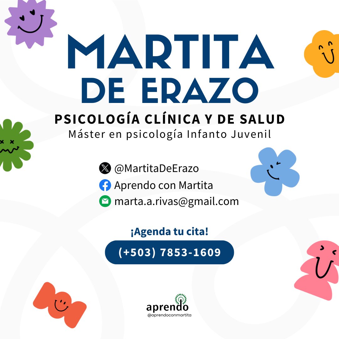 La prevención marca la diferencia 🌱 Si notas señales tempranas, acompañemos ese proceso juntas 💡💛

📲 Reserva tu consulta al 7853-1609

#PrevenciónEsCuidado #AprendoConMartita