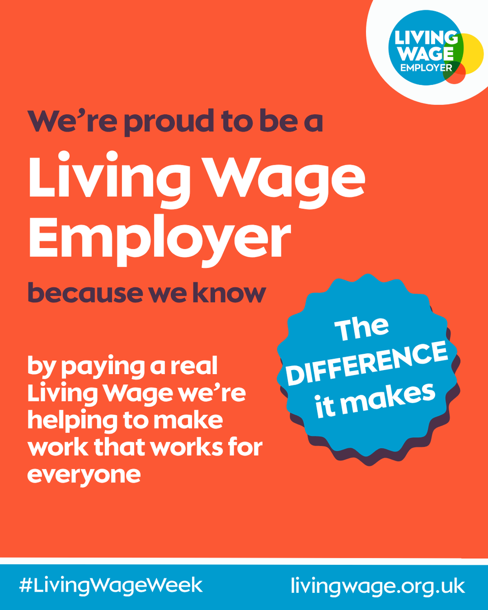 It’s #LivingWageWeek and we’re proud to be a #LivingWageEmployer 💪 

At Cambrian Training, we believe fair pay builds stronger teams, better futures, and thriving communities.
Because a hard day’s work deserves a fair day’s pay.
#CambrianTraining #FairPay #SkillsForLife