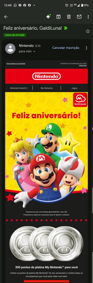 GaldiLunaGamer's tweet photo. Cadê o meu Nintendo Switch de presente @NintendoBrasil 🤩🥳🙏 https://t.co/TD09DX4s0S