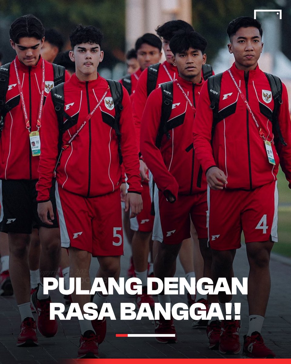 Indonesia membuat sejarah usai meraih kemenangan pertama di Piala Dunia U-17 🆕️🔥

Tetapi sayangnya, kemenangan tipis 1-2 atas Honduras tak cukup membawa mereka ke fase selanjutnya sebagai salah satu peringkat tiga terbaik 😵

Namun apapun itu, kalian luar biasa ❤️